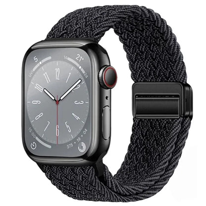 Braided Magnetic Strap for Apple Watch Ultra 2 & Series 10–6 SE Band