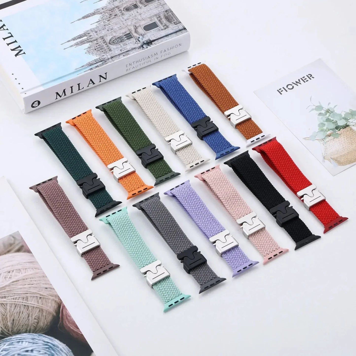 Parachute Braided Strap for Apple Watch Ultra 2/Series 10–6 Band