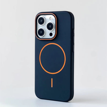 Ultrathin Hit Color MagSafe Case for iPhone 14 13 12 Pro Matte Hard Cover