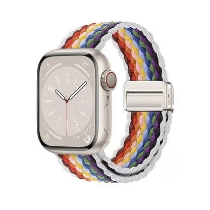 Nylon Braided Band for Apple Watch Ultra & S10–S3 | Soft Durable Strap