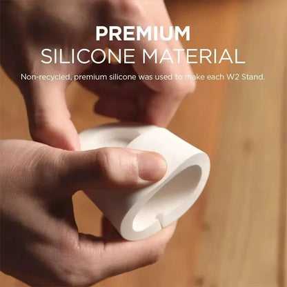 Apple Watch Charger Stand – Silicone Dock for Series 1-9 & Ultra Charging Holder