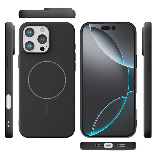 Magnetic Matte MagSafe Case for iPhone 11 12 13 Pro Max Plus Shockproof Cover