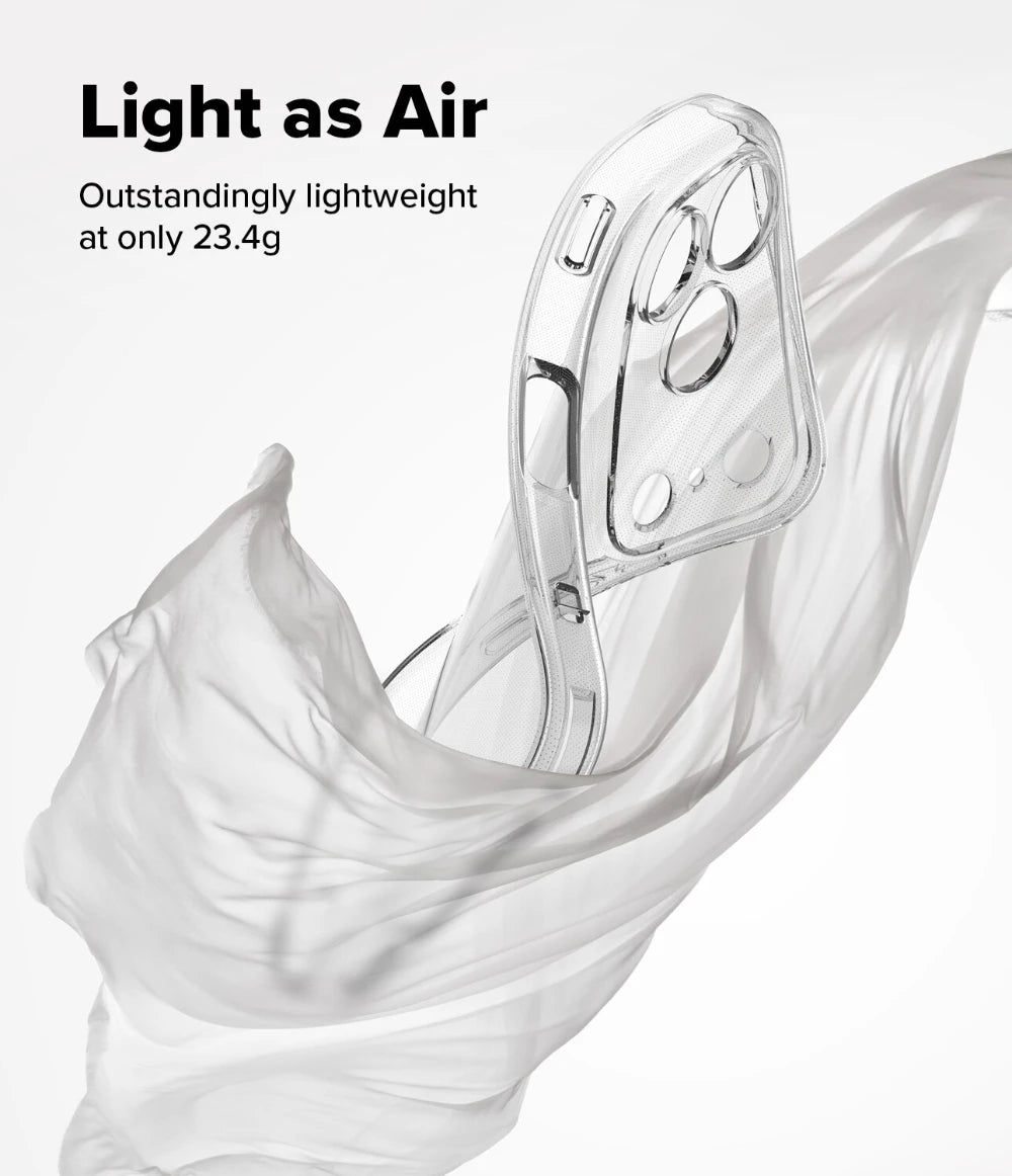 Ultra Thin Clear TPU Case for iPhone 17/16/15/14 Pro Max Soft Cover