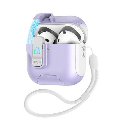 Magnetic Latch Case with Lanyard for iPhone 4/3/2/1 Pro & Wireless Earphones