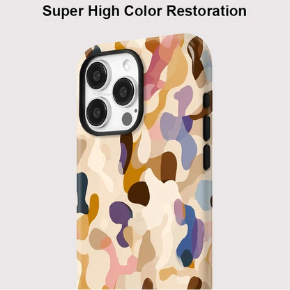 Matte Leopard MagSafe Case for iPhone 16–11 | Magnetic Shockproof Cover