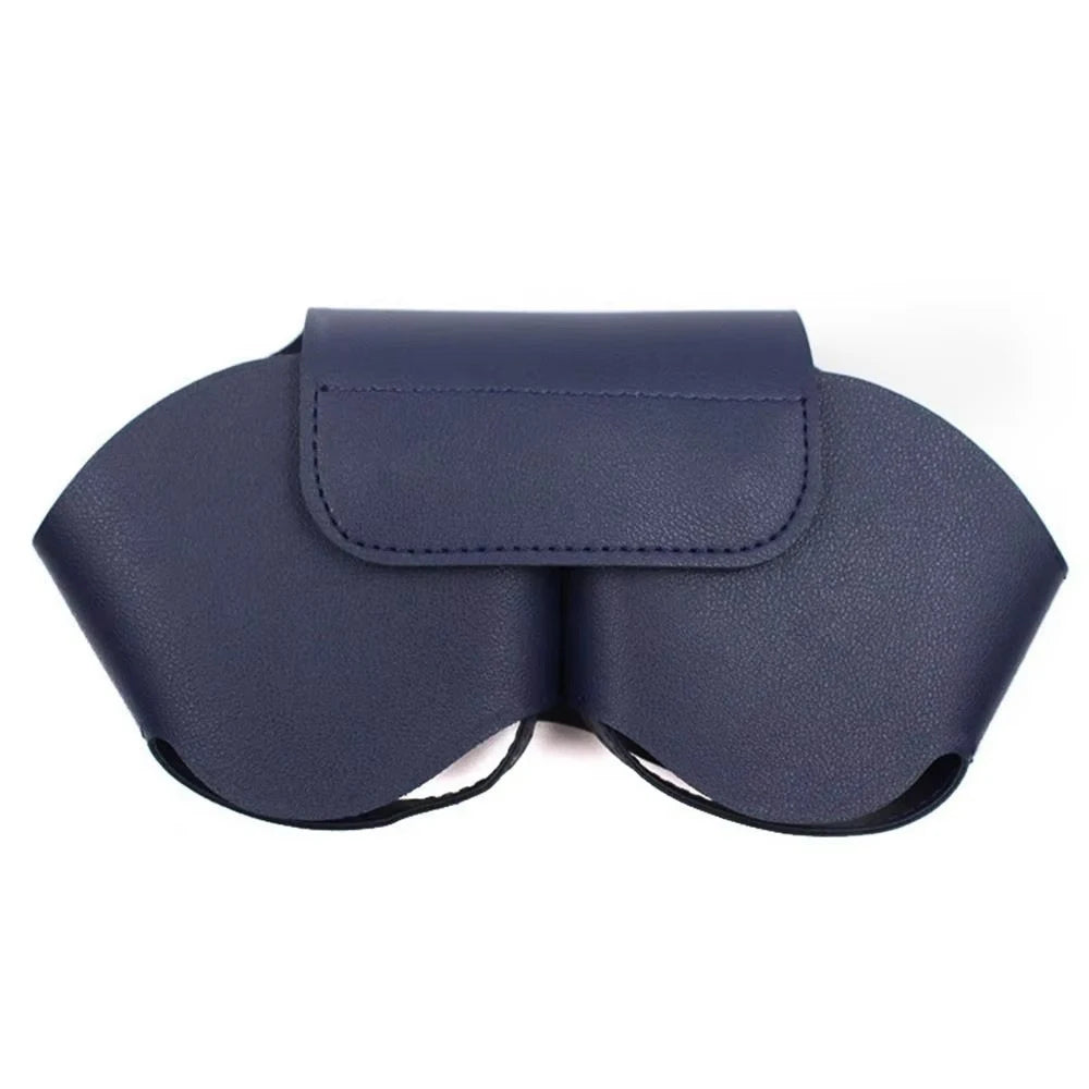 For AirPods Max /P9 Earphone Protective Case Handheld Blue Tooth Headphone Organizer Protein Leather Wireless Headphone Case
