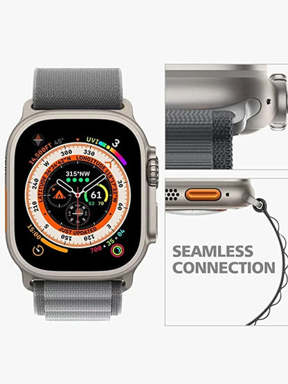 Alpine Loop Nylon Strap for Apple Watch Ultra 2 & Series 10-4, 40-49mm Adjustable Band