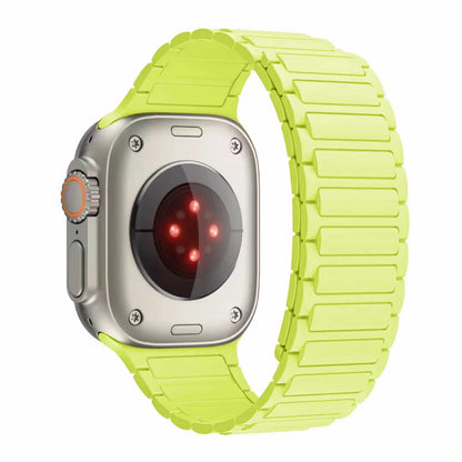 Silicone Magnetic Band for Apple Watch Ultra 3/2 – iWatch Series 6–11 SE