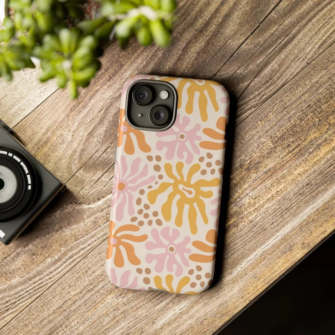 Luxury Fashion Flower Case for iPhone 17–11 Pro Max Double-Layer Cover