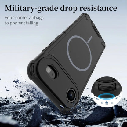 Rugged Armor MagSafe Case for iPhone 17 Air/16/15/17 Pro Max – Matte Shockproof Cover