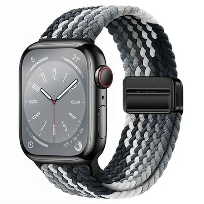 Braided Magnetic Strap for Apple Watch Ultra 2 & Series 10–6 SE Band