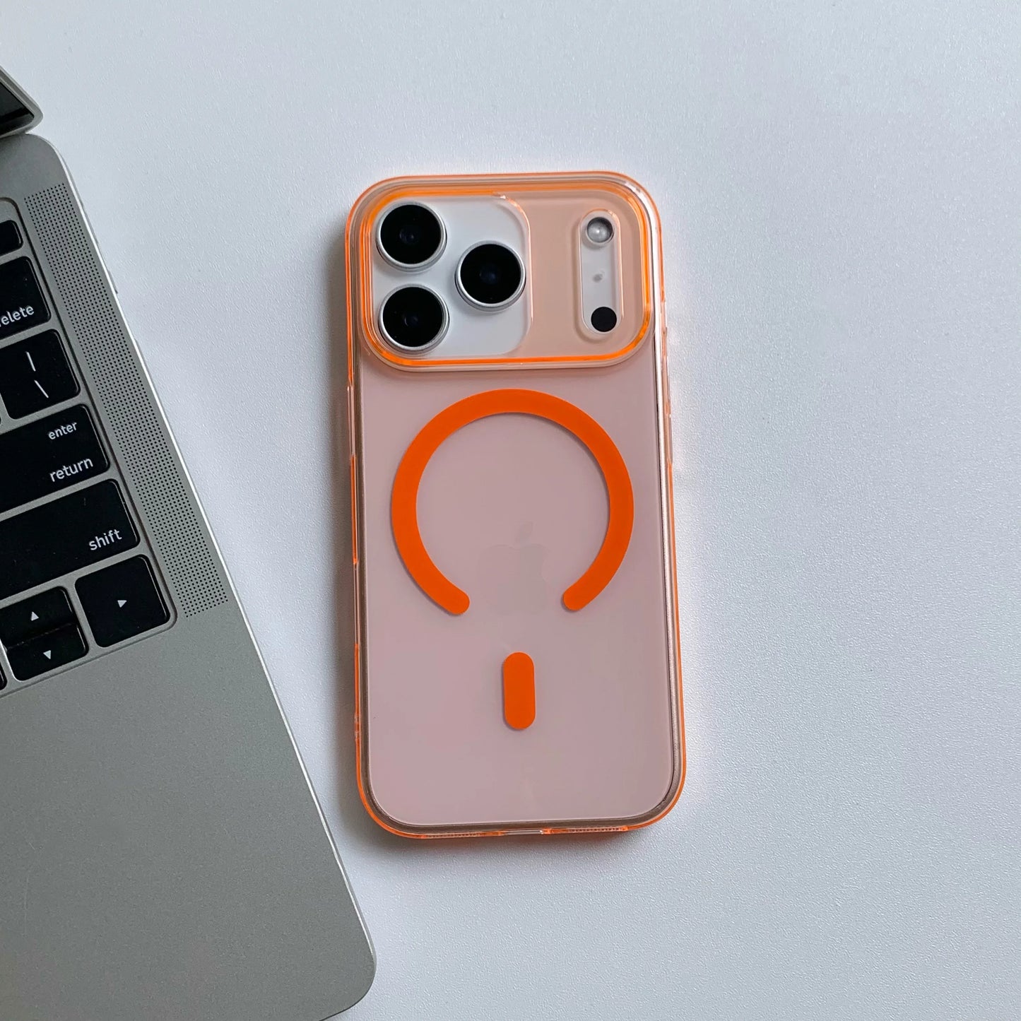 Transparent MagSafe Case for iPhone 17 Pro & 17 Pro Max Shockproof PC