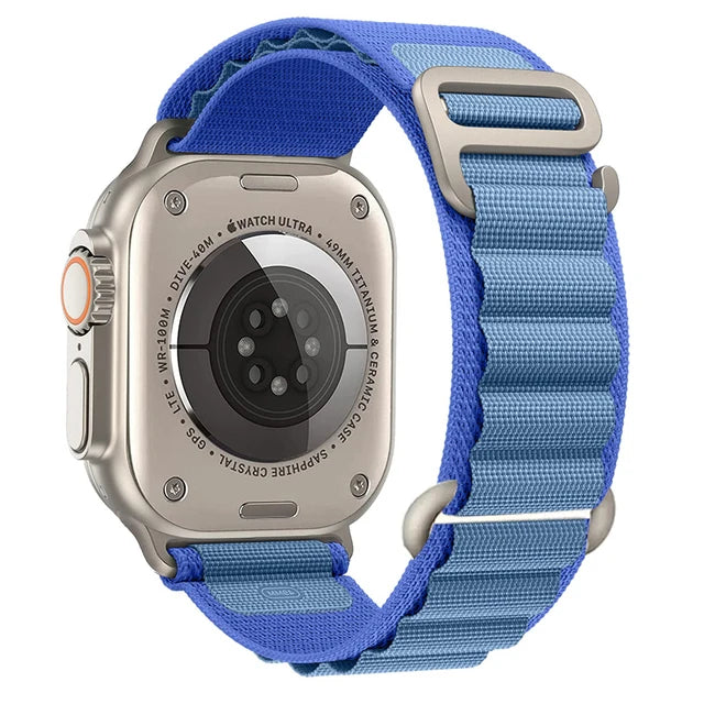 Alpine Loop Nylon Strap for Apple Watch Ultra 2 & Series 10-4, 40-49mm Adjustable Band
