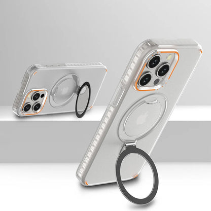 Luxury Matte MagSafe Clear Case for iPhone 17 Air 16 15 14 13 12 Pro Max