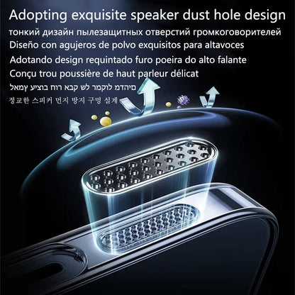 Full Back Clear MagSafe Case for iPhone 17 Pro Max 17 Air Magnetic Cover