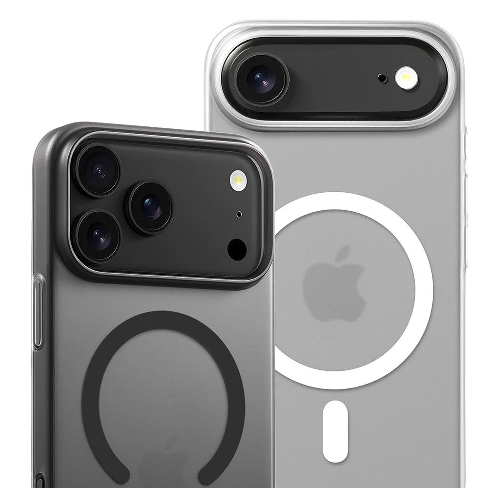 Luxury Magnetic Matte Clear Case for iPhone 17 16 15 14 13 12 Pro Max Plus