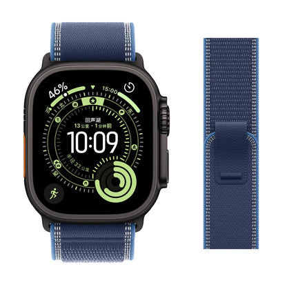 Alpine Loop Nylon Band for Apple Watch Ultra & Series 11–6, SE 41–49mm Strap