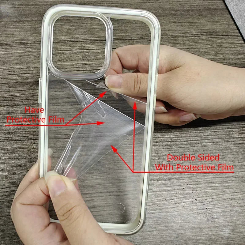 Luxury Candy Color Frame Clear Back Case For iPhone 17 16 15 Pro Max Plus