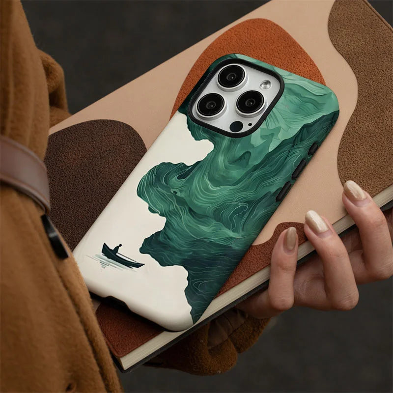 Landscape Scenery Case for iPhone 17 16 15 14 13 12 11 Pro Max XR XS 8 7 Plus