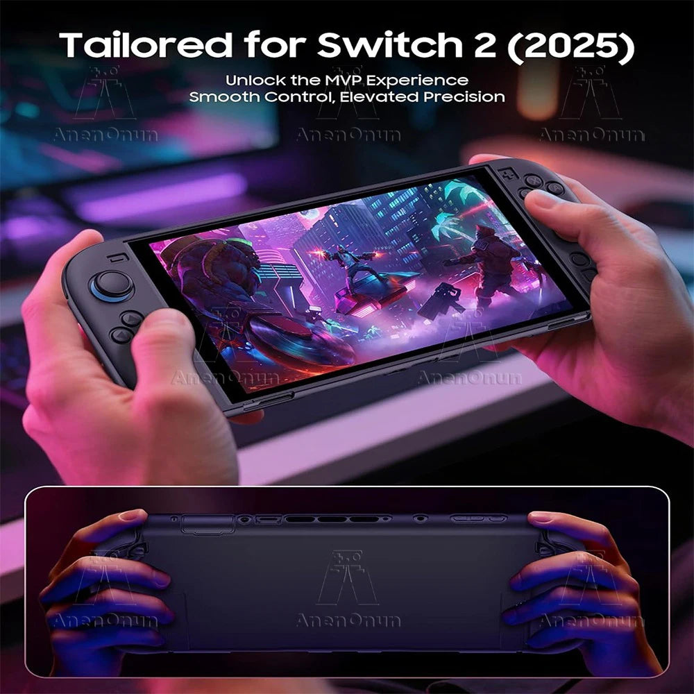 Premium Silicone Case for Switch 2 | Shockproof Full-Body Protective Cover
