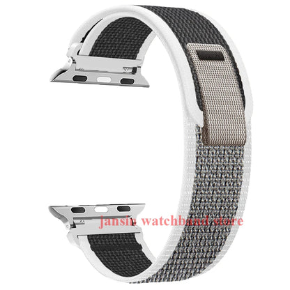 Alpine Nylon Loop Strap for Apple Watch Series 11–3 Ultra 3 49/46/45/44/42/41/40mm