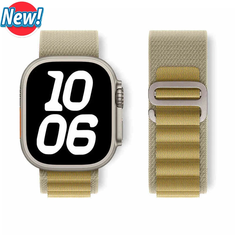 Alpine Loop Strap for Apple Watch Ultra 2 & Series 10–4 | Durable Sport Band