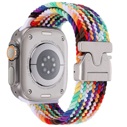 Parachute Braided Nylon Strap for Apple Watch Ultra 3/2/1 49mm–41mm