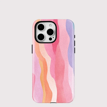 Soft Silicone MagSafe Case for iPhone 16–11 Pro Max Art Painting Cover
