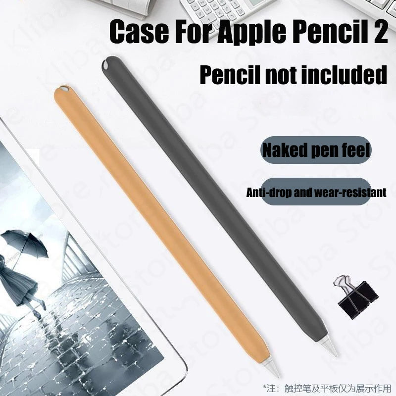 2-Pack Ultra-Thin Silicone Case for Apple Pencil 2nd Gen – Protective Skin