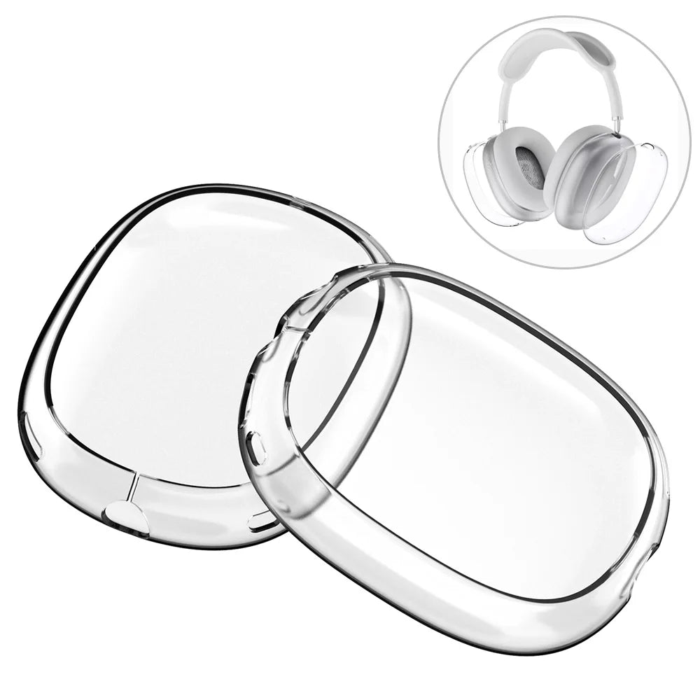 Transparent TPU Case for AirPods Max | Soft Anti-Scratch Protective Cover