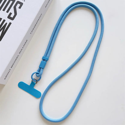 Universal Long Phone Lanyard Crossbody Neck Rope with Case Connection Clip