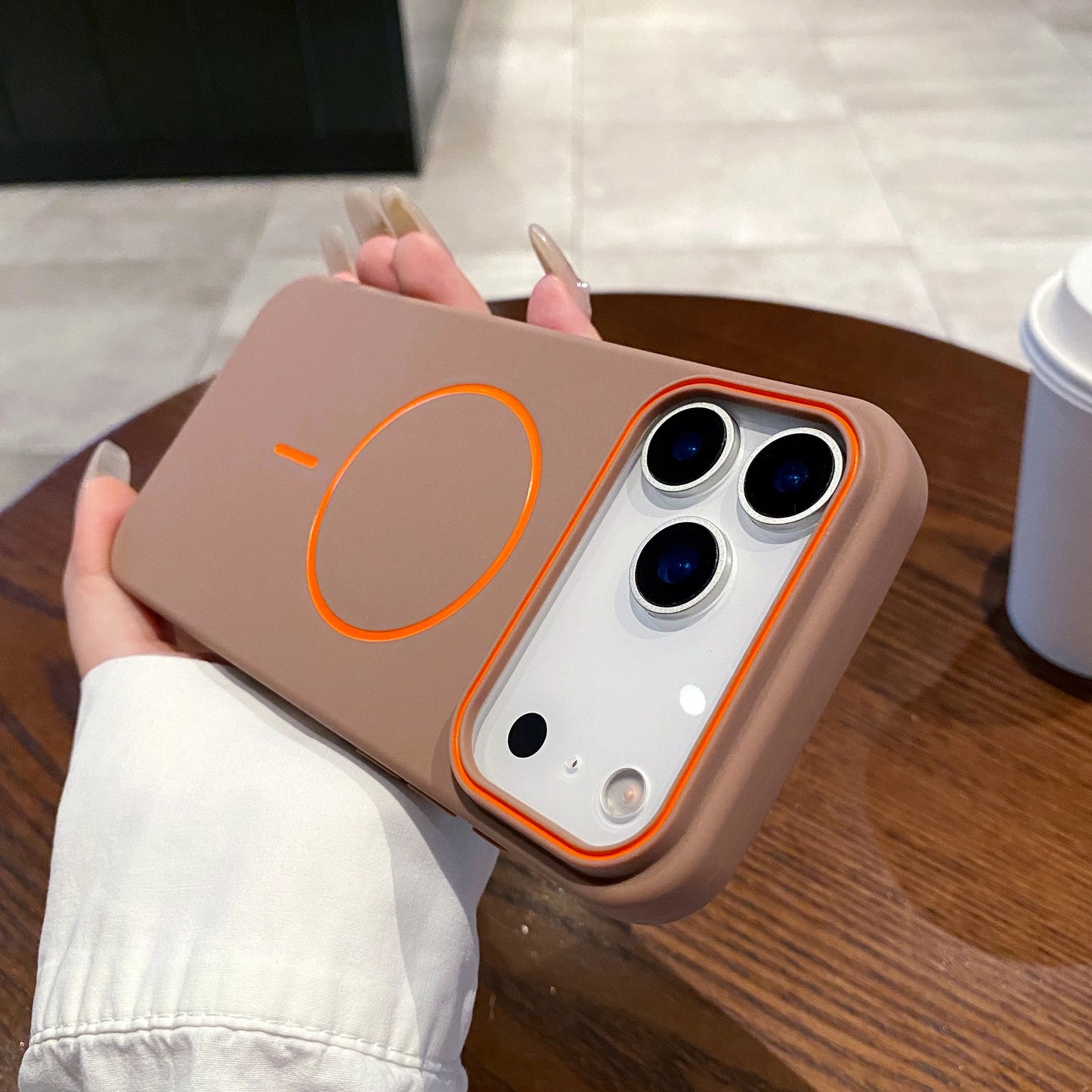 Magnetic Matte MagSafe Case for iPhone 17 Pro Max Air 16E 15 14 13 12 11