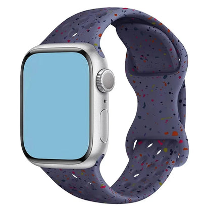 Transparent Silicone Bracelet Band for Apple Watch Ultra 2 & Series 10–5