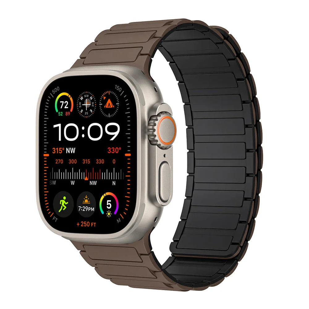 Sports Silicone Magnetic Band – Apple Watch Ultra 2 & Series 5-10 (38-49mm)