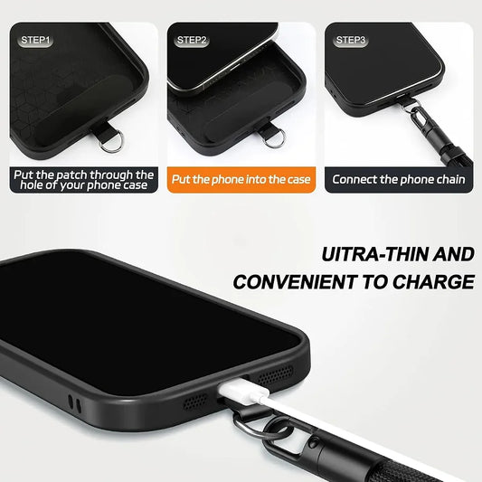 Universal Adjustable Phone Lanyard – Colorful Detachable Anti-Lost Neck Strap