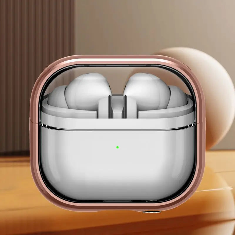 Transparent Protective Bracket Case for Samsung Galaxy Buds 3/3 Pro SM Buds3