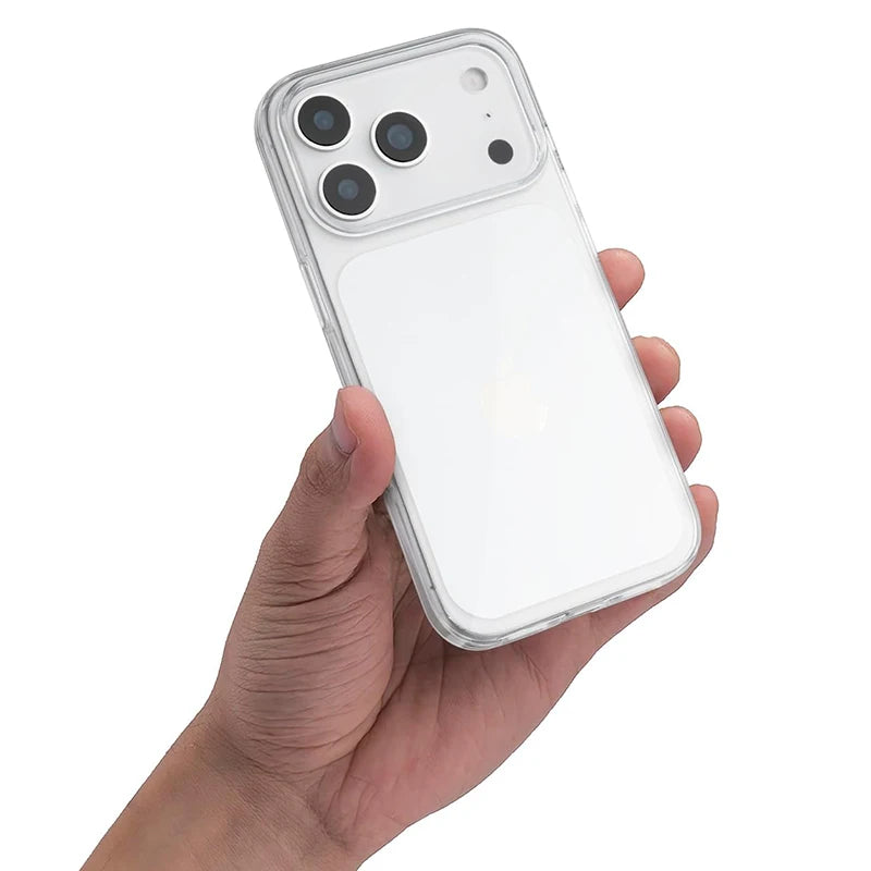 Ultra-Thin Transparent Silicone Case for iPhone 17 Air & 17 Pro Max – Shockproof