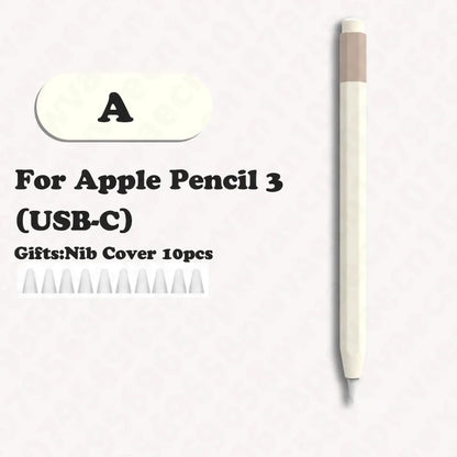 Retro Silicone Case for Apple Pencil 3 USB-C – 3rd Gen Stylus Cover