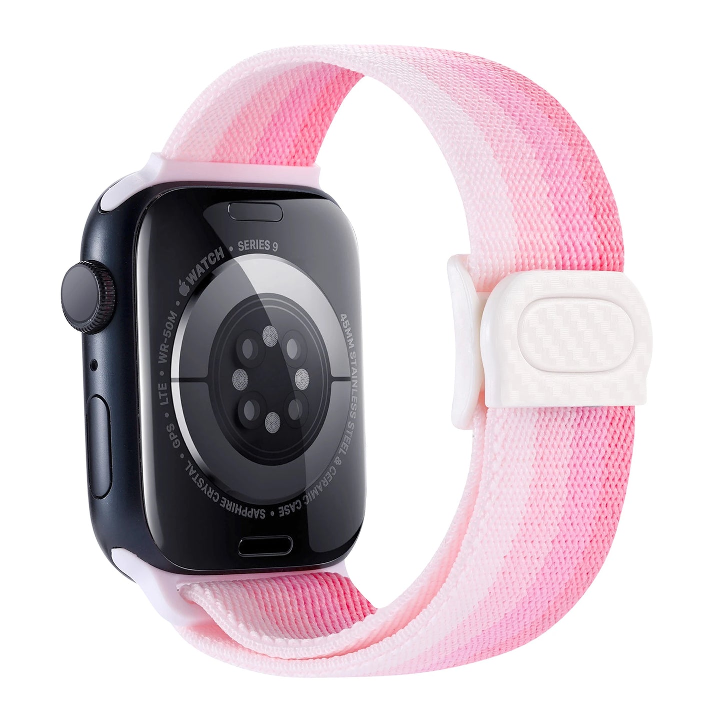 Elastic Nylon Strap for Apple Watch Ultra 3/2 & Series 11–8 SE Band