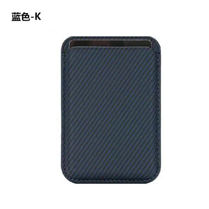 Carbon Fiber MagSafe Wallet Card Holder for iPhone 17–12 Pro Max