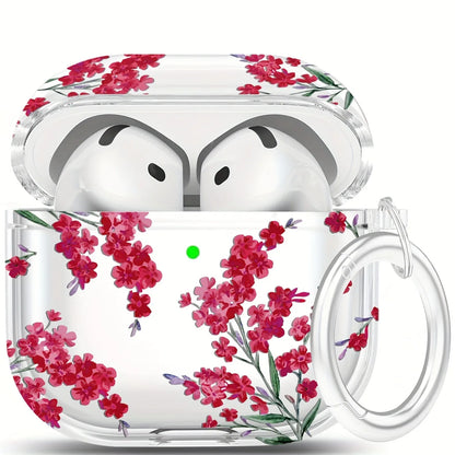 Lovely Floral TPU Soft Case for Apple AirPods 1–4 & Pro/Pro 2 Protective Cover