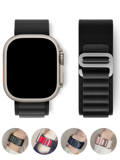Alpine Loop Strap for Apple Watch Ultra 2 & Series 10–4 | Durable Sport Band