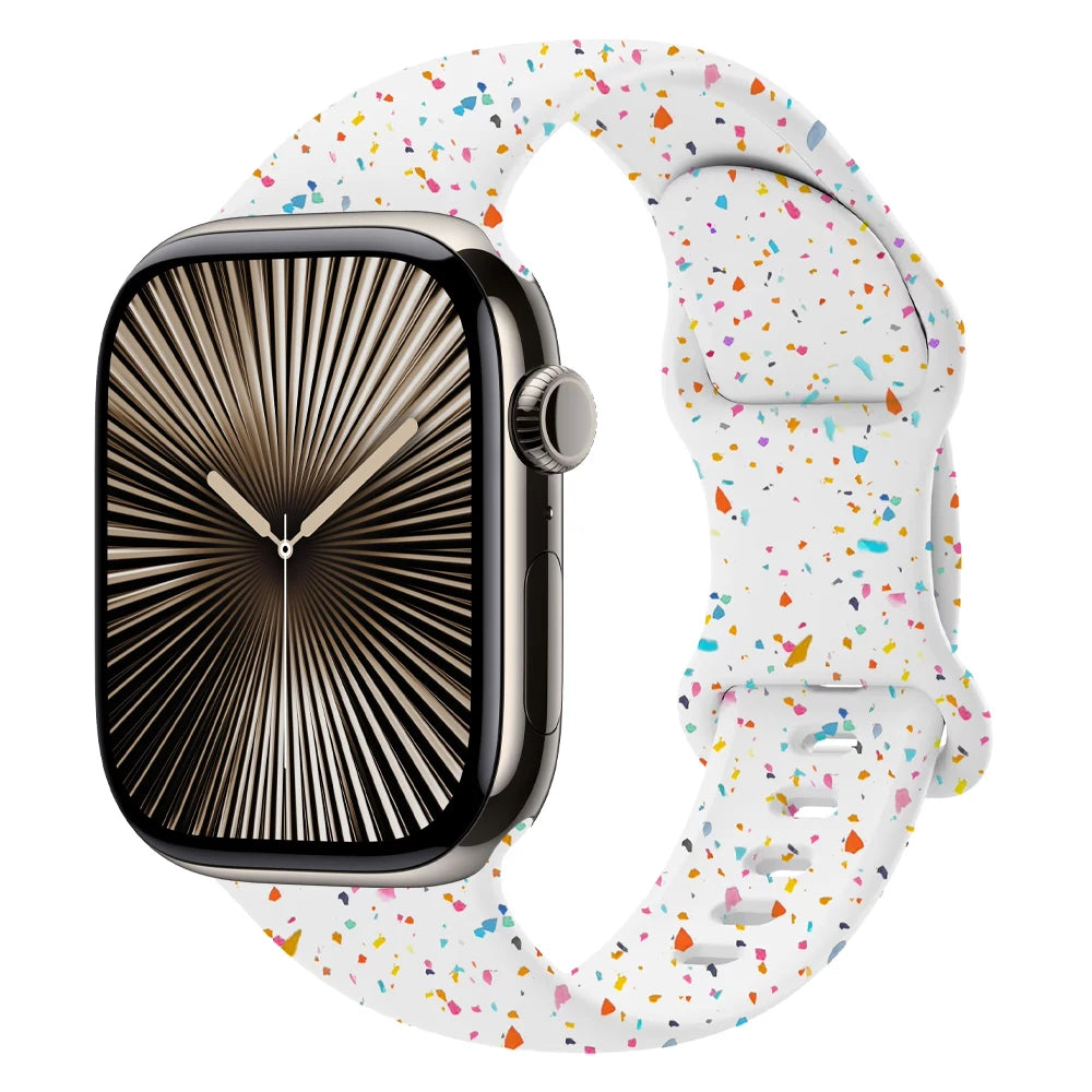 Sport Silicone Band for Apple Watch 49mm 45mm 41mm 38–46mm SE 10 9 8 7