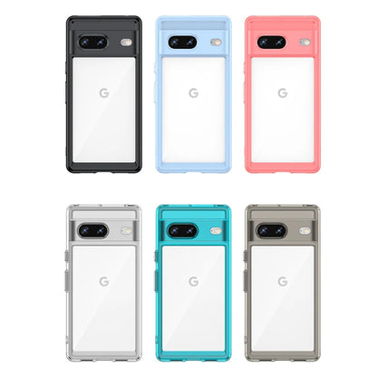 Shockproof Clear Bumper Case for Google Pixel 7/8/7A/8 Pro – Transparent Cover
