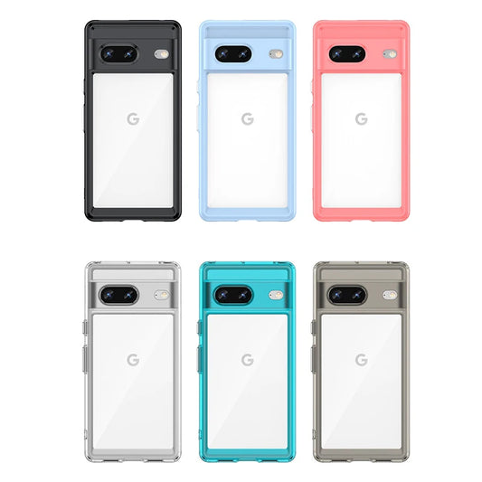Shockproof Clear Bumper Case for Google Pixel 7/8/7A/8 Pro – Transparent Cover