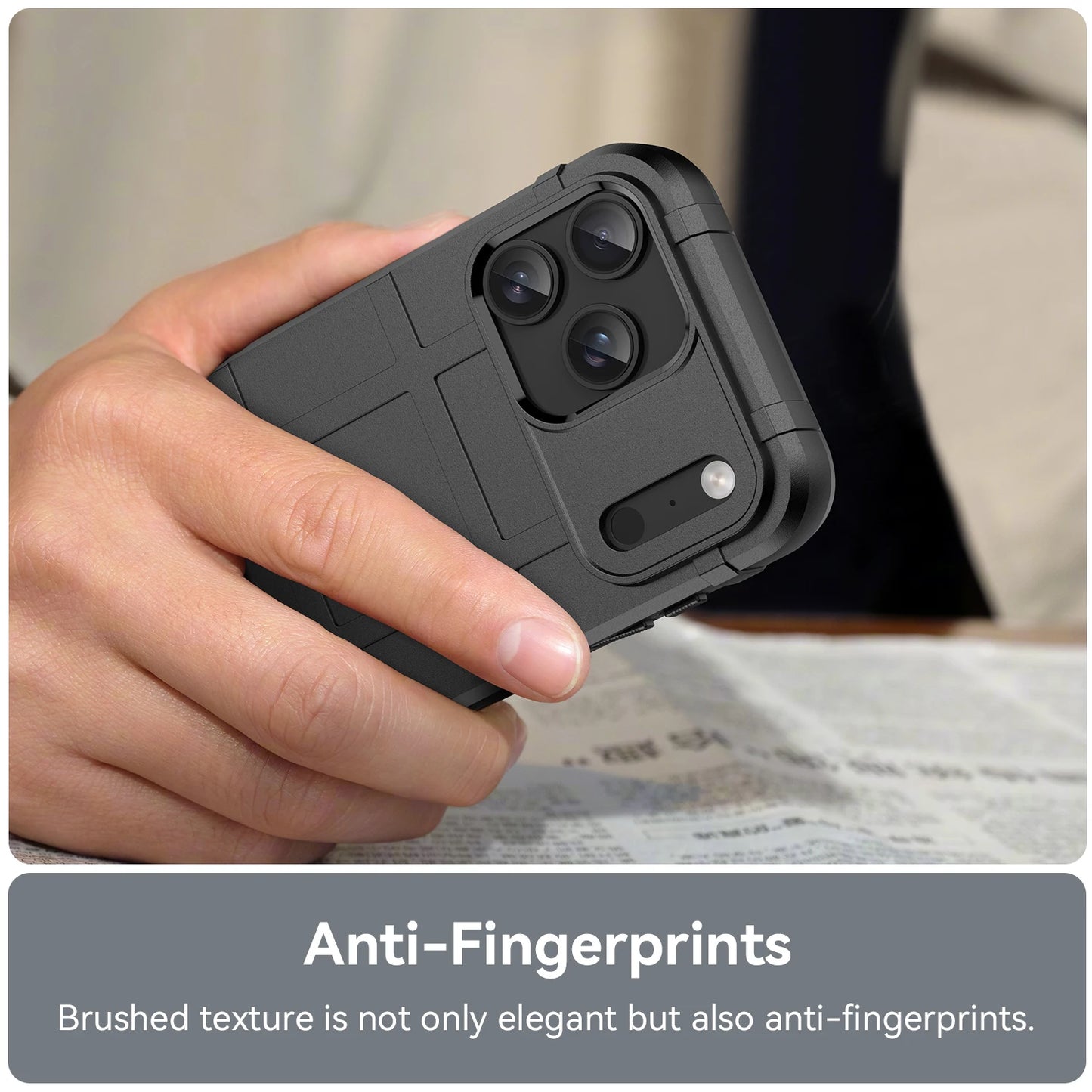 Military-Grade Shockproof Case for iPhone 17 17 Pro Max Rugged TPU Cover