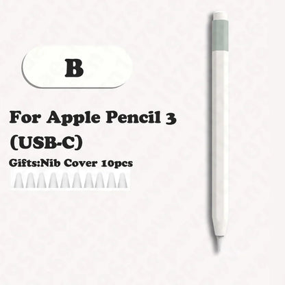 Retro Silicone Case for Apple Pencil 3 USB-C – 3rd Gen Stylus Cover