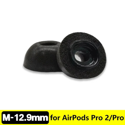 Memory Foam Eartips for AirPods Pro 1 & 2 – Soft & Case-Friendly Fit