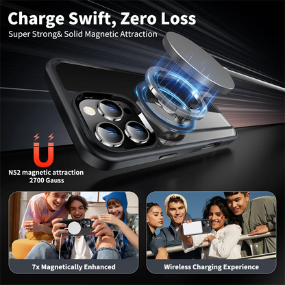 Clear Acrylic Magsafe Case for iPhone 13/12/11 Pro Max