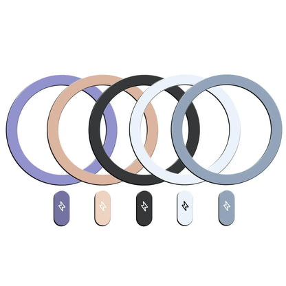 1–5pcs Metal Plate Ring for MagSafe Charger & Car Mount – iPhone 13–15